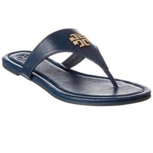Tory Burch 7.5 Navy Bkue Jolie Sandals